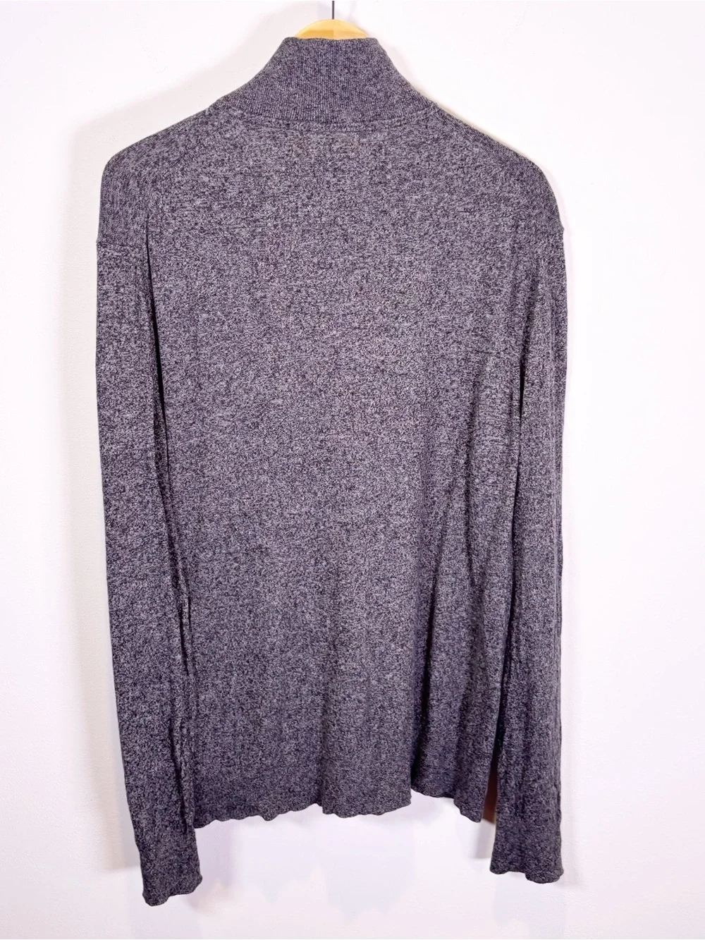 Banana Republic Pima Cotton Cashmere Quarter Zip Sweater